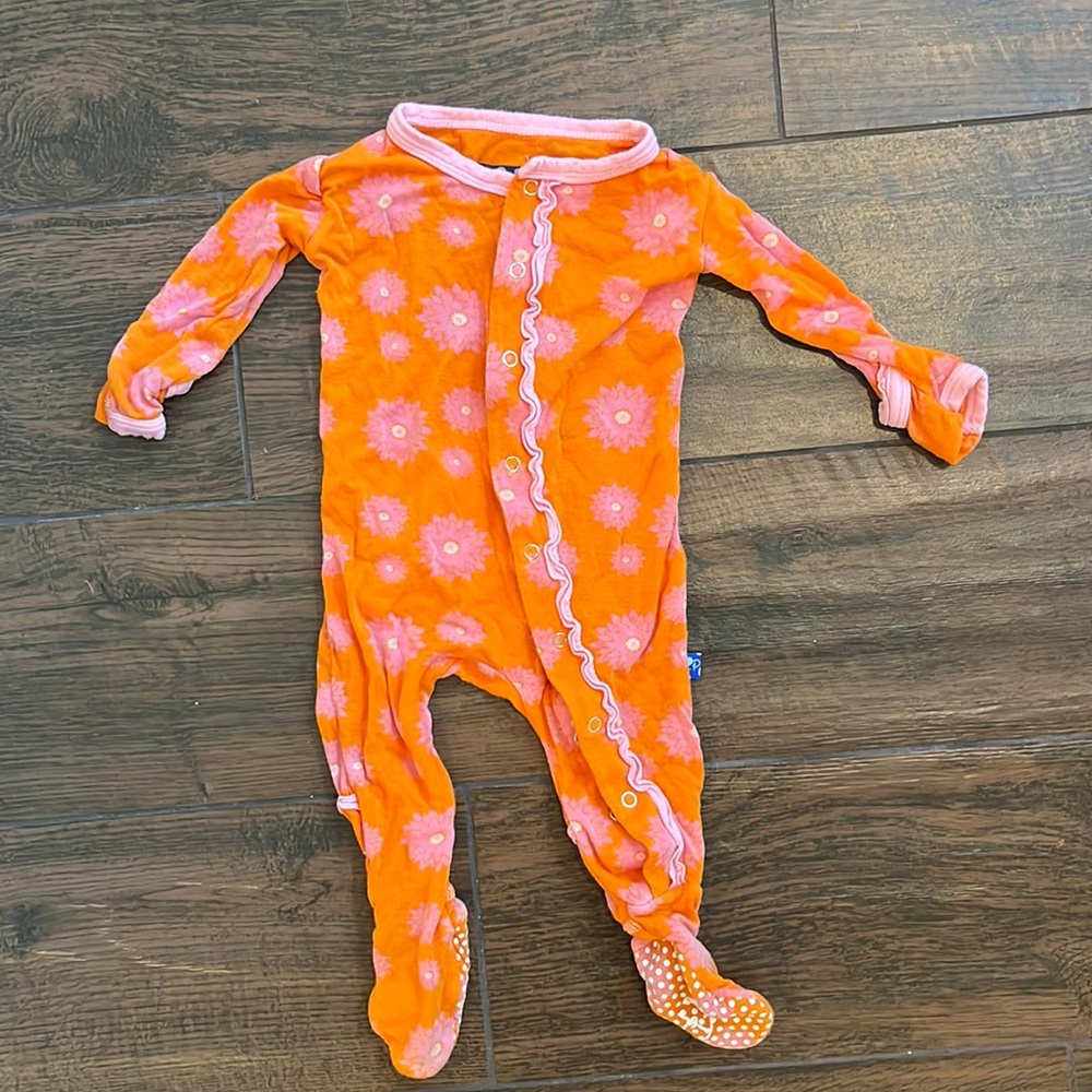 KicKee pants 3-6 month onesie pajamas